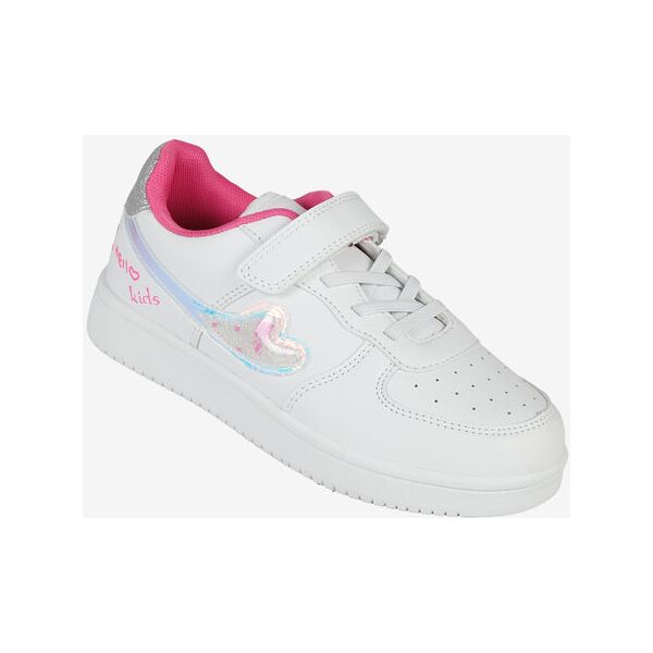 bacio & bacio sneakers da ragazza con strappo sneakers basse bambina fucsia taglia 33