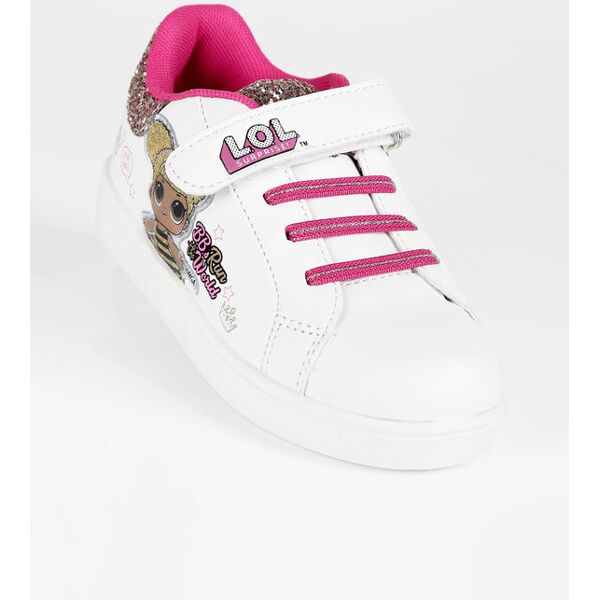 lol surprise! sneakers glitter bimba con strappo sneakers basse bambina bianco taglia 25