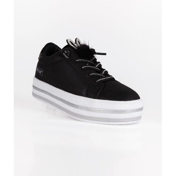 sweet sneakers nere con platform sneakers basse bambina nero taglia 38