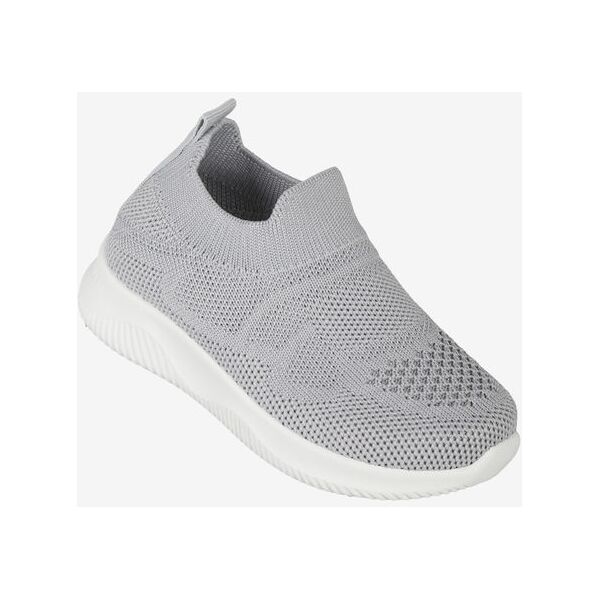 sport sneakers slip on da bambina in maglia slip on bambina grigio taglia 22