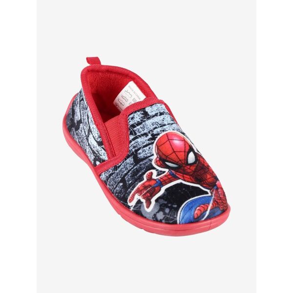 marvel spider man pantofole alte chiuse da bambino pantofole bambino rosso taglia 27
