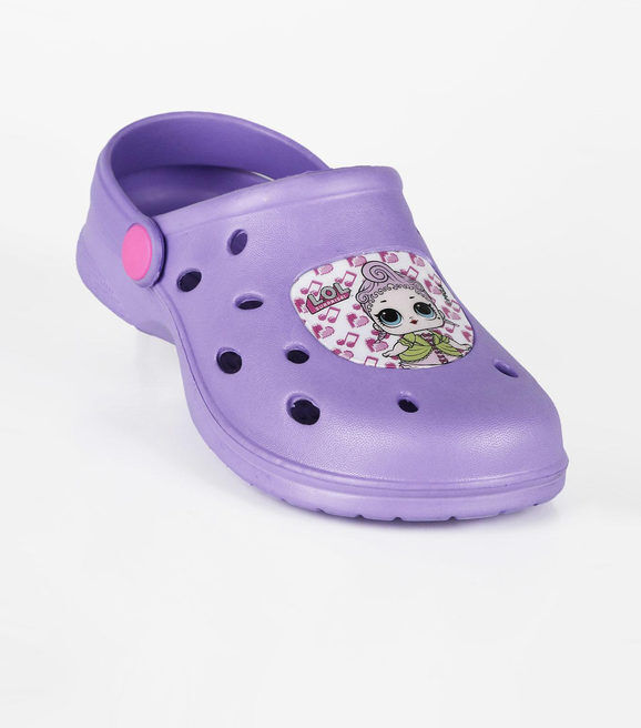 lol surprise! ciabatte bimba modello crocs ciabatte bambina viola taglia 33/34