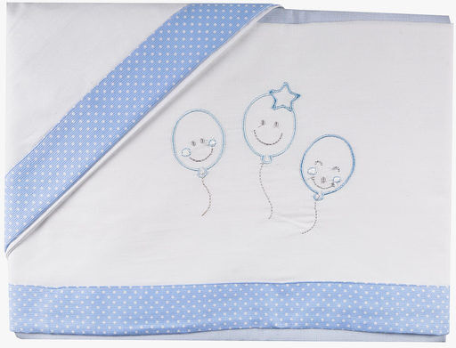 kotton completo lenzuola da lettino per neonati accessori unisex bambino blu taglia unica