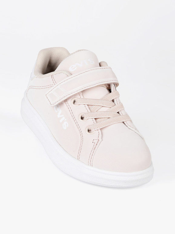 levis ellis mini sneakers bimba con strappo sneakers basse bambina rosa taglia 27