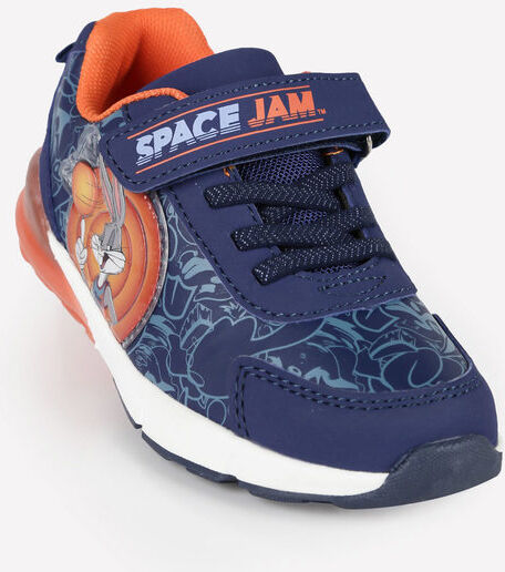 space jam scarpe bimbo con luci sneakers basse bambino blu taglia 24