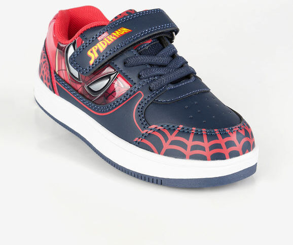 marvel scarpe da bimbo con strappi e lacci sneakers basse bambino blu taglia 24