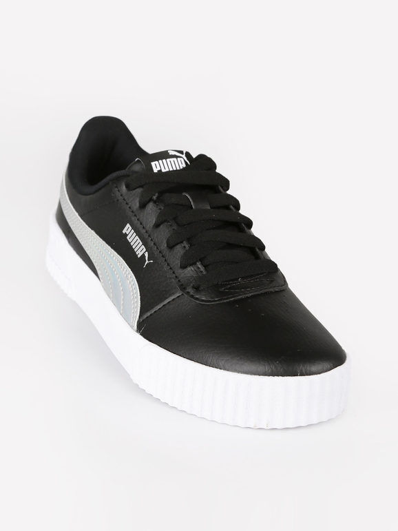 Puma Carina Rainbow Jr Sneakers da ragazza con platform Sneakers Basse bambina Nero taglia 39