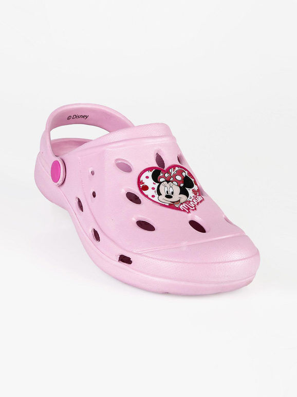 Disney Ciabatte Minnie bambina modello crocs Ciabatte bambina Rosa taglia 34/35