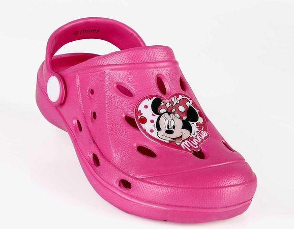 Disney Ciabatte Minnie bambina modello crocs Ciabatte bambina Fucsia taglia 28/29