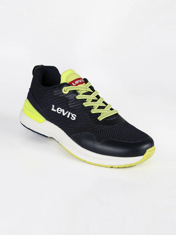 Levis FUSION Sneakers in tessuto Scarpe sportive unisex bambino Blu taglia 37