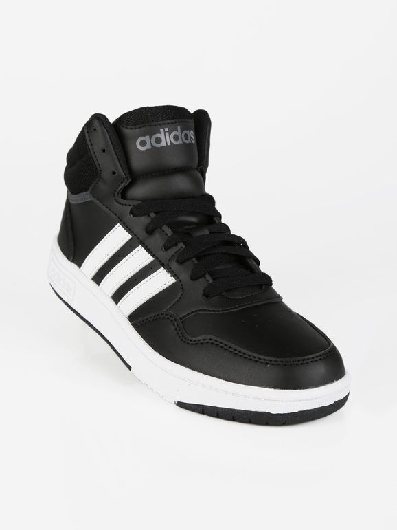 Adidas HOOPS MID 3.0 K Sneakers alte da ragazzi Sneakers Alte bambino Nero taglia 36