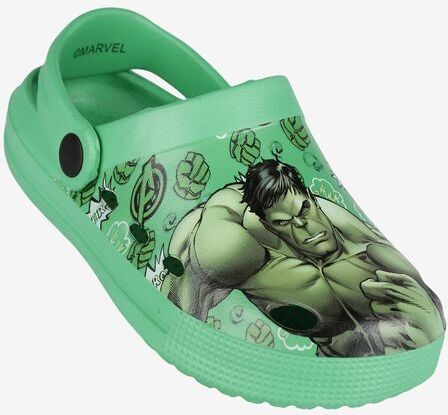 Marvel HULK Ciabatte chiuse da bambino Ciabatte bambino Verde taglia 30/31