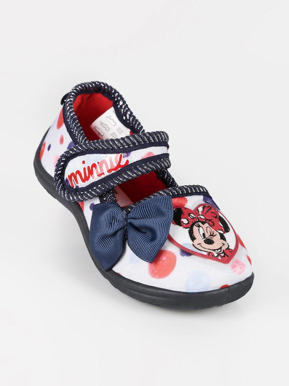 Disney Minnie pantofole a ballerina da bambina Pantofole bambina Grigio taglia 25
