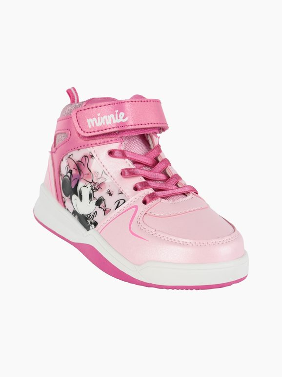 Disney Minnie Sneakers alte da bambina con stampa Sneakers Alte bambina Rosa taglia 31