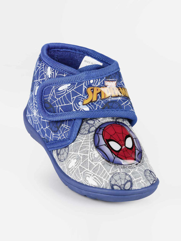 Marvel Pantofole alte da bambino con luci Pantofole bambino Blu taglia 22