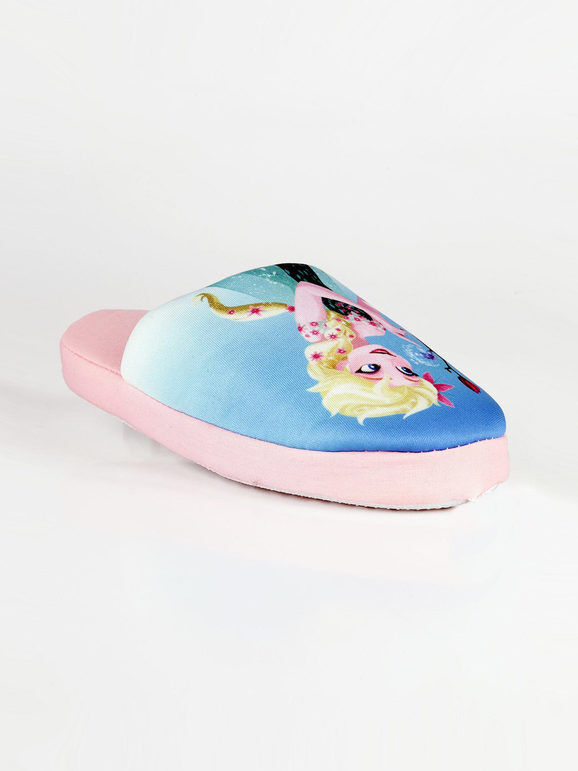 Disney Pantofole Anna e Elsa Pantofole bambina Rosa taglia 33/34