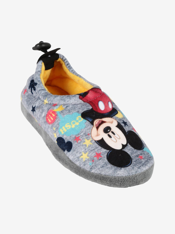 Disney Pantofole chiuse da bambini con stampa Pantofole unisex bambino Grigio taglia 33