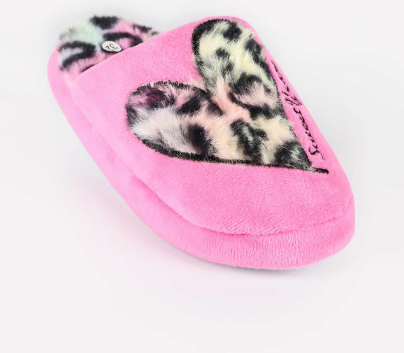 Sweet Pantofole pelose da bambina Pantofole bambina Fucsia taglia 29