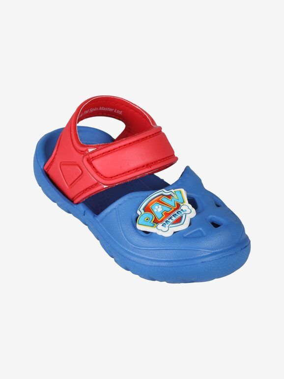 paw patrol Sandali da bambino in gomma con cinturino a strappo Ciabatte bambino Blu taglia 26