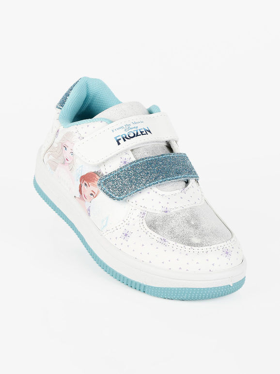 Disney Scarpe da bambina con strappi Sneakers Basse bambina Bianco taglia 30
