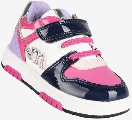 melania Sneakers bicolor da bambina con strappo Sneakers Basse bambina Fucsia taglia 20