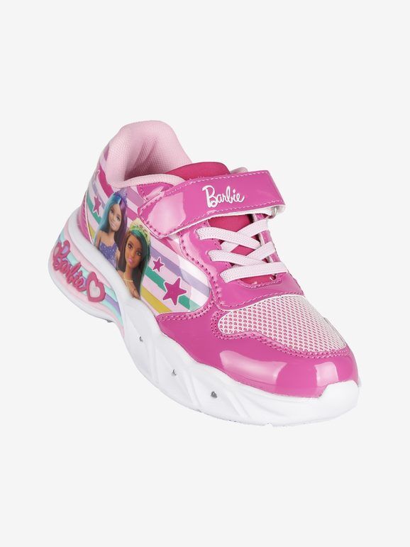 Barbie Sneakers da bambina con luci Sneakers Basse bambina Fucsia taglia 30