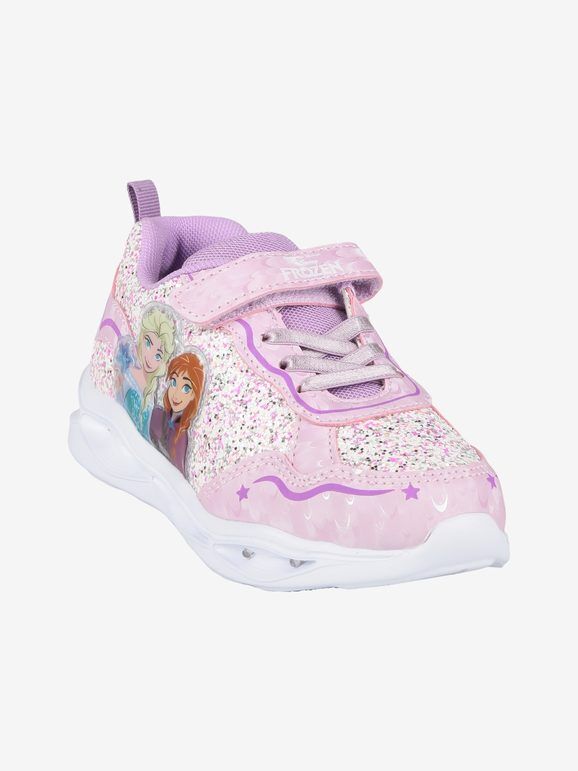 Disney Sneakers da bambina con luci Sneakers Basse bambina Viola taglia 31
