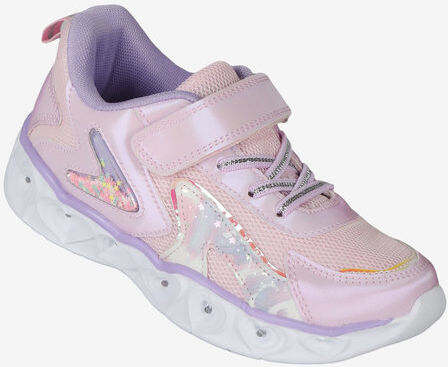 Bacio & Bacio Sneakers da ragazza con luci e strappo Scarpe sportive bambina Rosa taglia 36