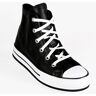 Converse Chuck Taylor Sneakers in pelle alte da ragazza con platform Sneakers Alte bambina Nero taglia 31