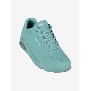 Skechers STAND ON AIR Sneakers monocolore donna con air Scarpe sportive donna Verde taglia 37