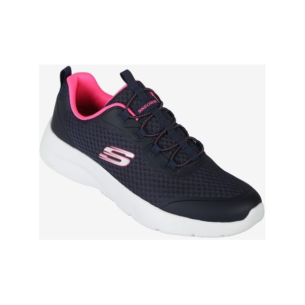 skechers dynamight 2.0 social orbit scarpe sportive donna con lacci elastici scarpe sportive donna blu taglia 38