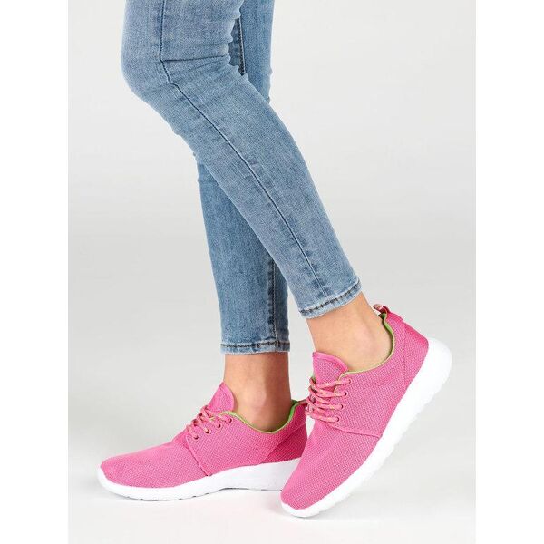 aidele scarpe sportive stringate scarpe sportive donna fucsia taglia 39