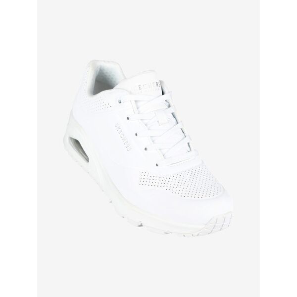 skechers stand on air sneakers monocolore donna con air scarpe sportive donna bianco taglia 40