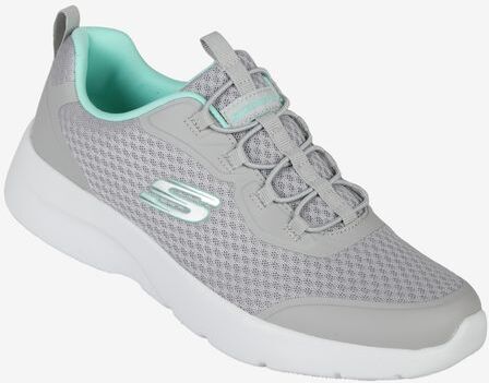 skechers dynamight 2.0 social orbit scarpe sportive donna con lacci elastici scarpe sportive donna grigio taglia 37