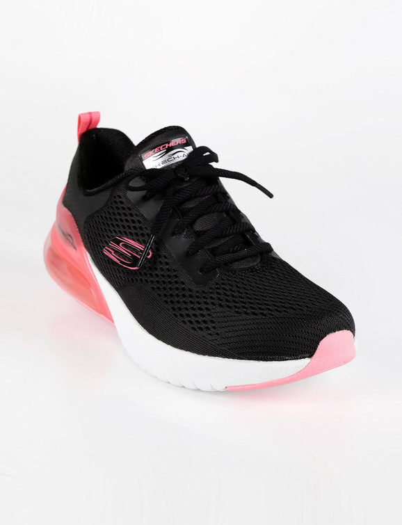 skechers skech air stratus wind breeze scarpe sportive con lacci scarpe sportive donna nero taglia 35