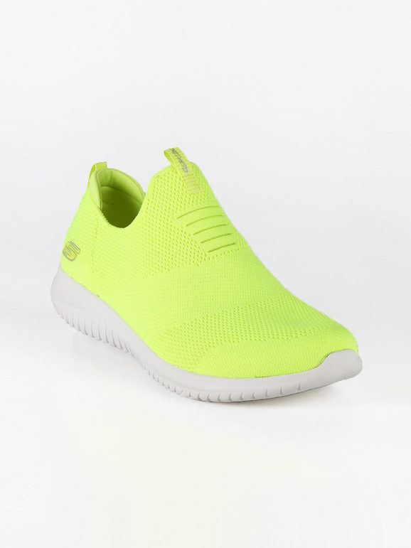 skechers ultra flex candy cravings- sneakers slip on scarpe sportive donna giallo taglia 38