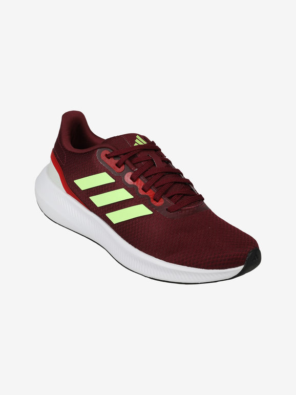 Adidas RUNFALCON 3.0 Sneakers running da uomo bicolor Scarpe sportive uomo Rosso taglia 42