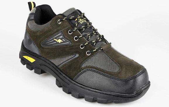 Aidele Scarpe da trekking con lacci Scarpe sportive uomo Verde taglia 41