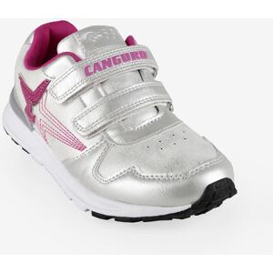 Canguro Sneakers sportive con strappi Scarpe sportive bambina Argento taglia 33