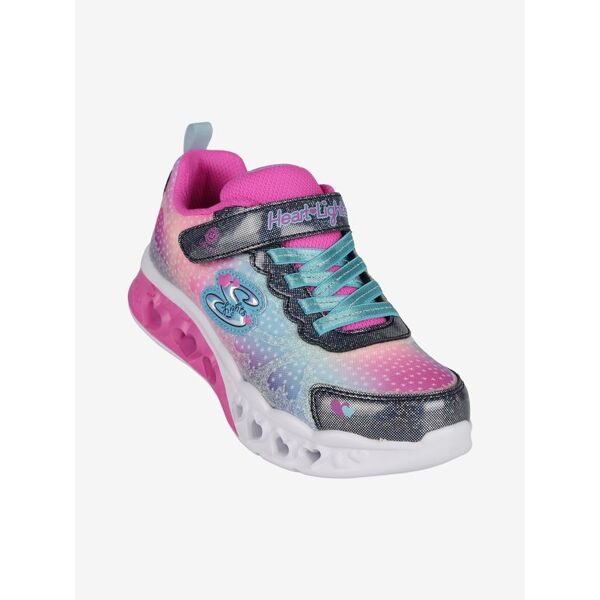 skechers simply love flitter heart lights sneakers da bambina con luci sneakers basse bambina fucsia taglia 30