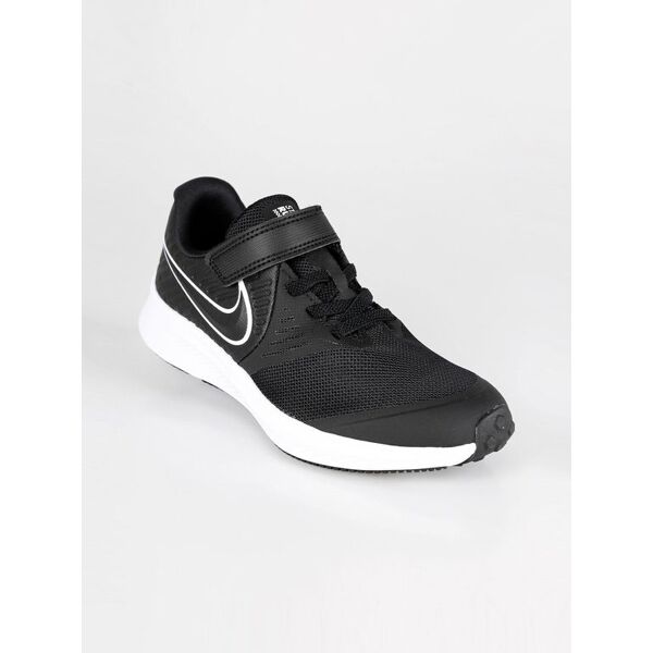 nike star runner 2 sneakers con strappo scarpe sportive bambino nero taglia 28.5