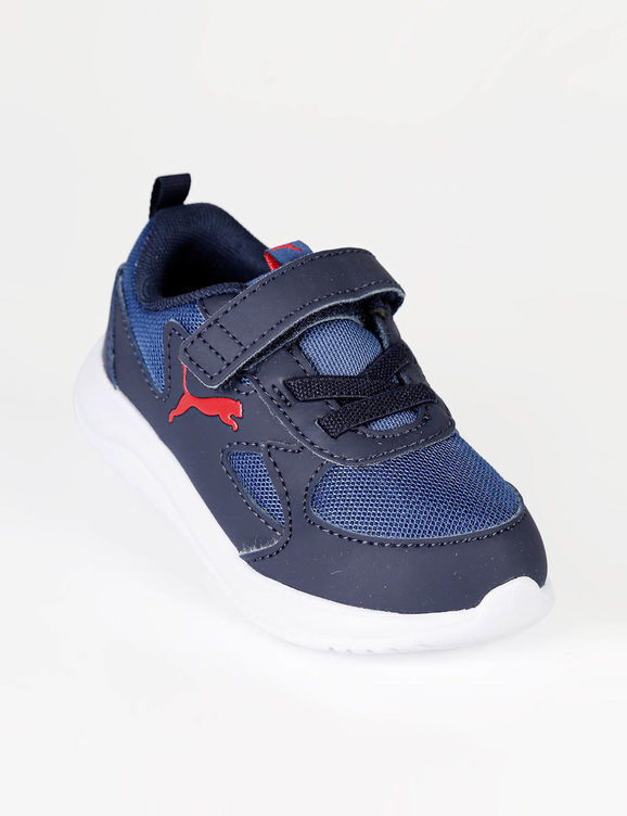 puma fun racer ac sneakers bambino con strappo scarpe sportive bambino blu taglia 24