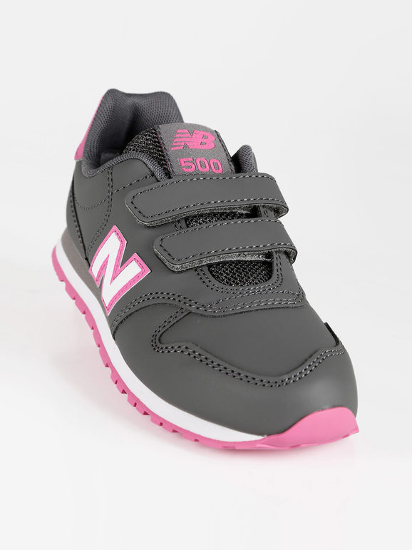 New Balance 500 Sneakers sportive da bimba con strappi Sneakers Basse bambina Grigio taglia 30.5