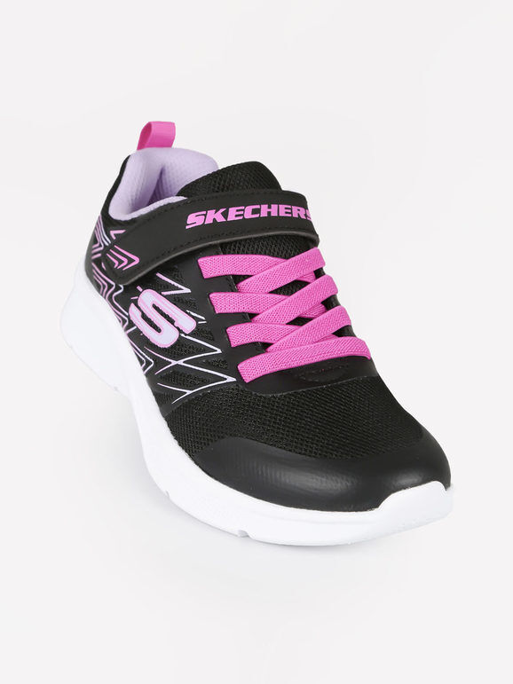 Skechers MICROSPEC BOLD DELIGHT Sneakers sportive da bambina Scarpe sportive bambina Nero taglia 28