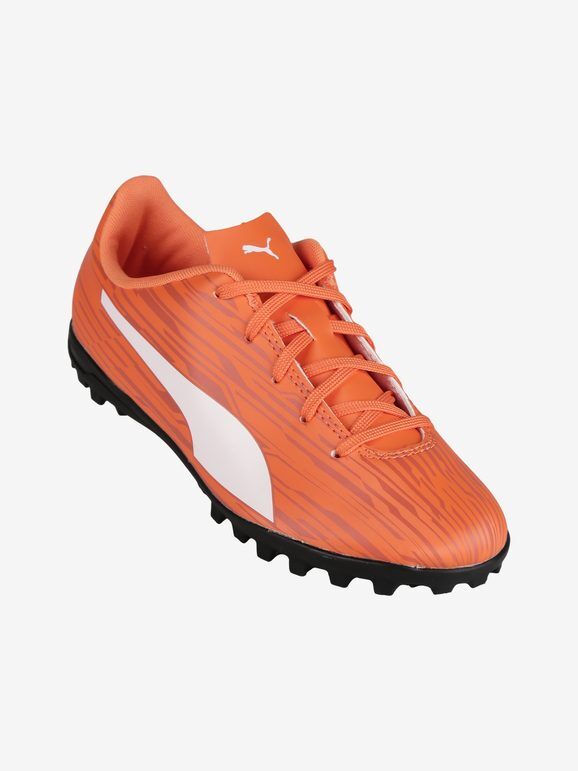 Puma RAPIDO III TT Jr Scarpe da calcio bambino Scarpe sportive bambino Arancione taglia 38