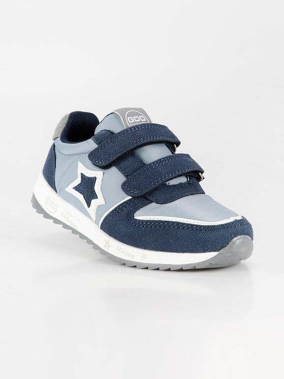 Giardino D'Oro Scarpe sportive con strappi bimbo Sneakers Basse bambino Blu taglia 30