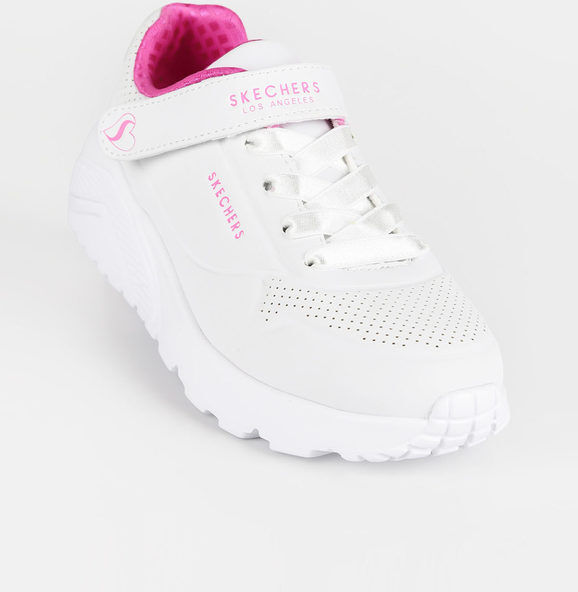 Skechers Sneakers bimba con strappo Scarpe sportive bambina Bianco taglia 28