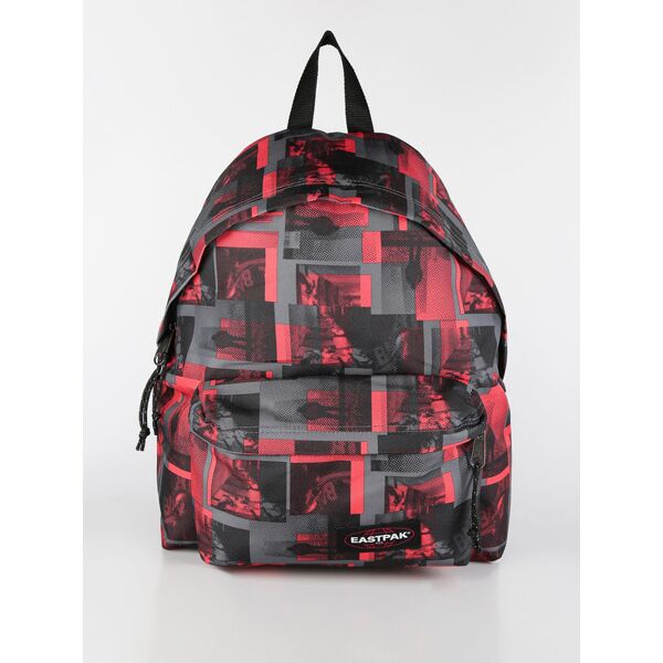 eastpak padded pak'r zaino in tessuto con stampe zaini unisex rosso taglia unica