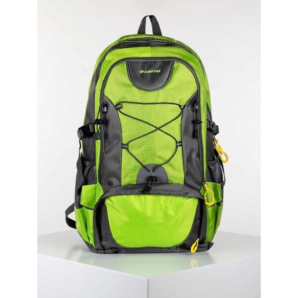 lotto zaino sportivo trekking zaini unisex verde taglia unica