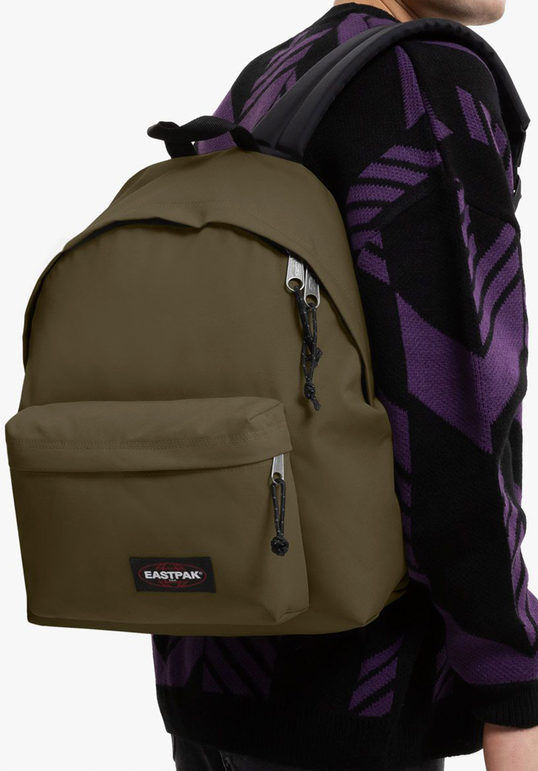 eastpak padded zaino in tessuto zaini unisex verde taglia unica